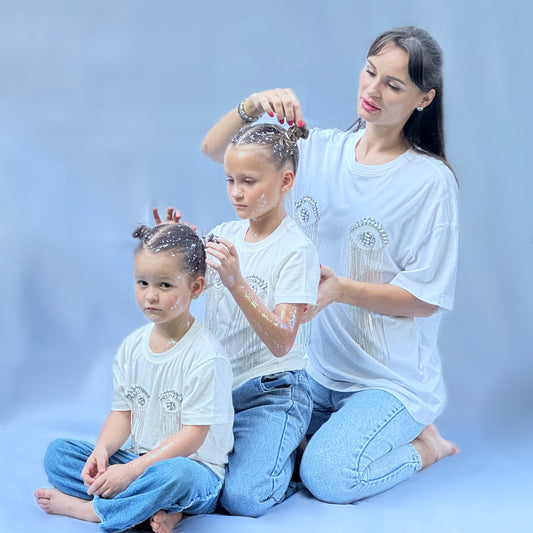Family look (Kids T-shirt “Eyes” + Adult T-shirt )
