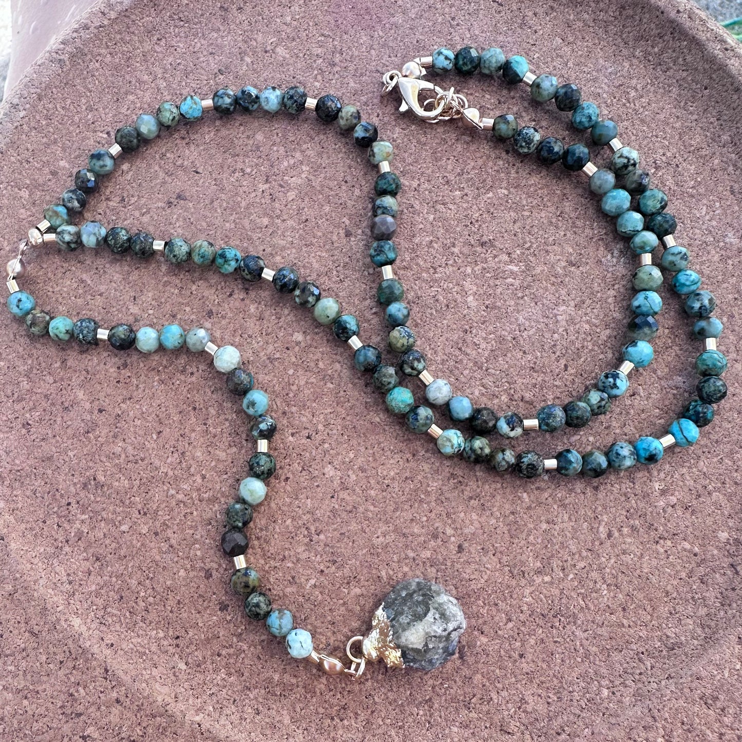 Green Turquoise Pendant