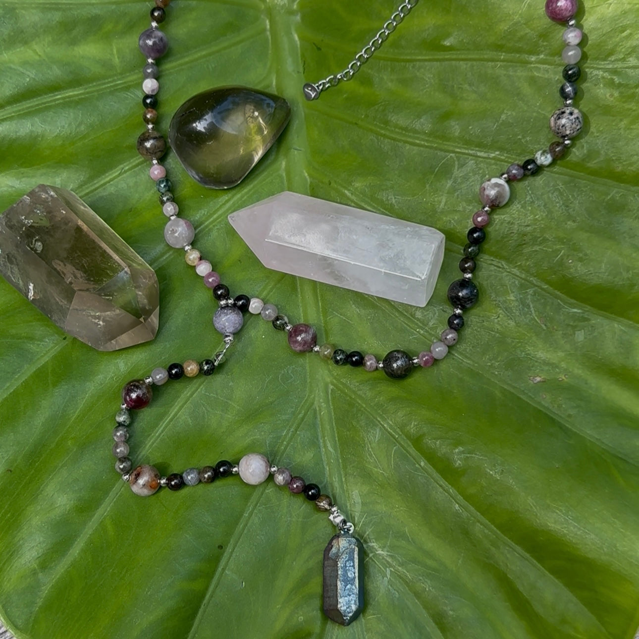 Multicolored TOURMALINE Pendant