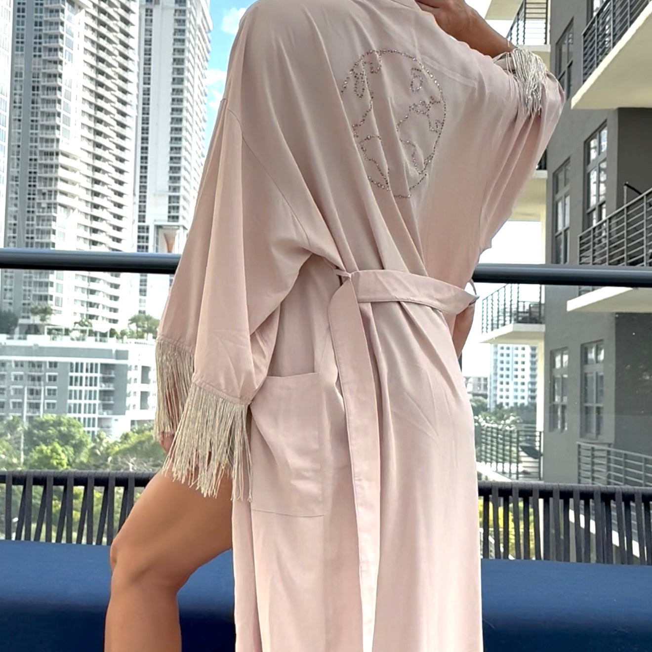 Beige KIMONO